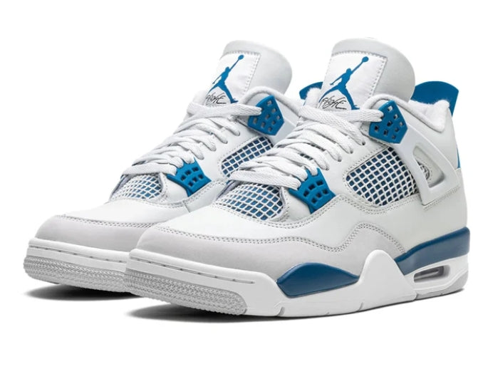 Air Jordan 4s "MILITARY BLUE"